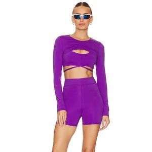 Cassia Shrug in Royal Purple